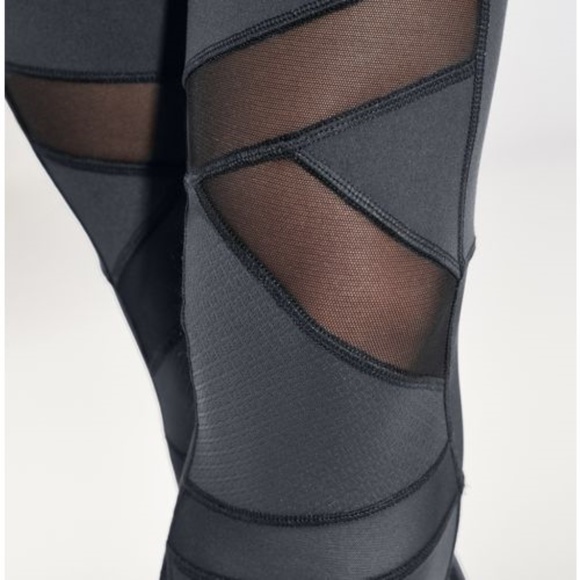 Calia Shine Textured Pieced Leggings - Picture 3 of 7
